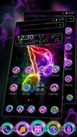 Holograma Neon Música Tema imagem de tela 1