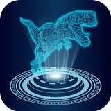 Hologram Dinosaur 3D Simulator icon