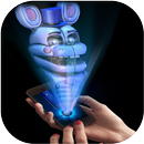 Hologram Fred 3D Laser Joke Simulator fnaf APK