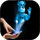 Hologram Fred 3D Laser Joke Simulator icône