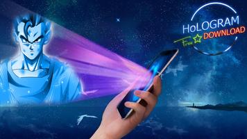 Hologram Battle Of Super Saiyan Affiche