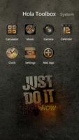 Tema Metallic Burn screenshot 2