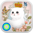 La chatonne-Hola Thème APK