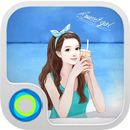 Summer Blue - Hola Theme APK