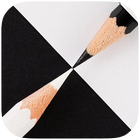 Black and White Best Theme أيقونة