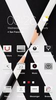 Black and White Best Theme پوسٹر