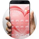 Hearts of Love Launcher  Theme APK