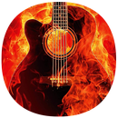 Flaming Guitar - Best Theme APK