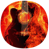 Flaming Guitar icon