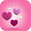 Pink Love Heart Launcher Theme