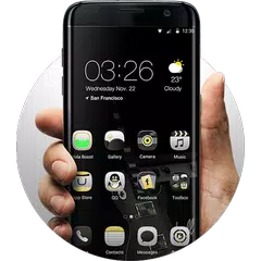 Electric Black-launcher Theme APK 下載