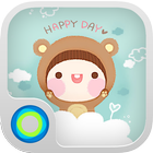 Bebe's Happy Day Hola Theme icône