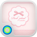 Pink Plaid Hola Theme APK