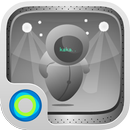 Glow in the Dark Hola Theme APK
