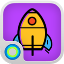 Crazy Yellow Hola Theme APK