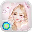 Pink Bear Hola Theme APK