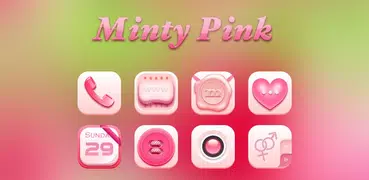 Minty Pink Hola Theme