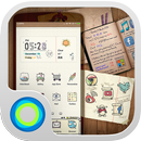 Notepad Hola Launcher Theme APK