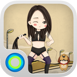 Retro Nerd biểu tượng
