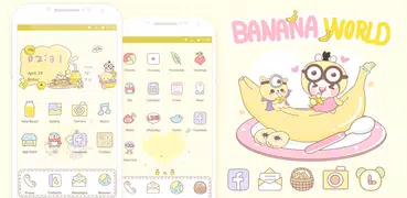 Banana World Hola Theme