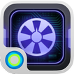 Purple Hexagon Launcher Theme