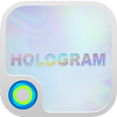 Arc-en-hologramme - Hola Thème APK