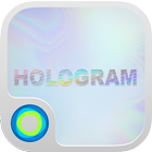 Arc-en-hologramme - Hola Thème icône