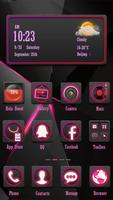Laser Pink الملصق