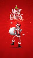 Merry Christmas Hola Theme Affiche