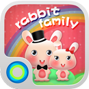 Rabbit Family Hola Theme APK