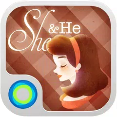 She&amp;He Hola Launcher Theme