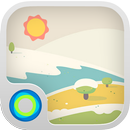 Early Spring Snow Hola Theme APK
