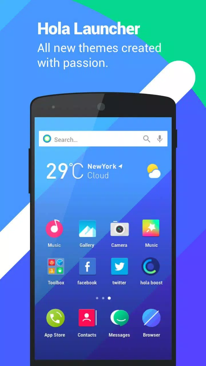 Скачать Hola Launcher APK Для Android