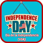 Día de la Independencia de los Estados Unidos icono