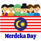 Merdeka Day Malaysia Greeting Cards आइकन