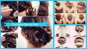 Bun Hairstyles Step by Step screenshot 1