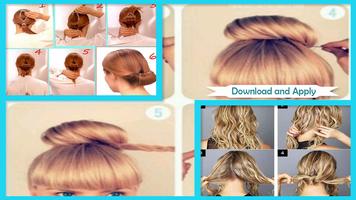 Bun Hairstyles Step by Step capture d'écran 2