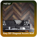 Easy DIY Diagonal Accent Wall APK