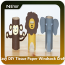 Easy DIY Tissue Paper Windsock Craft APK