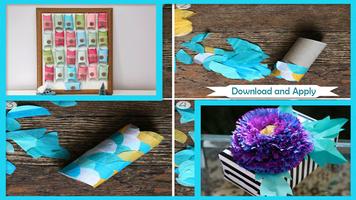 Easy DIY Tissue Paper Windsock Craft постер