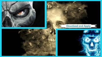 Skulls Live Wallpaper HD ภาพหน้าจอ 1