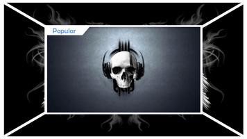 Skulls Live Wallpaper HD captura de pantalla 2