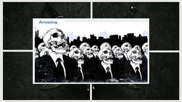 برنامه‌نما Skulls Live Wallpaper HD عکس از صفحه