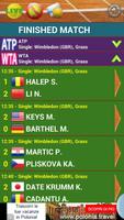 برنامه‌نما Tennis Live Score عکس از صفحه