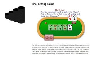 HoldEm Poker Rules تصوير الشاشة 2