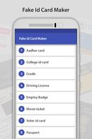 Fake ID Card Generator پوسٹر