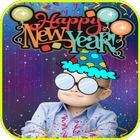 New Year Funny Face Editor icon