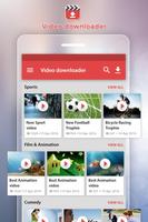 HD Video Downloader Affiche