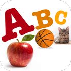 A for Apple (Basic Flashcards) icône