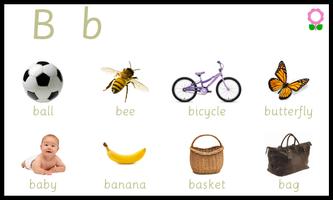 ABC Alphabets Kids Vocabulary captura de pantalla 1